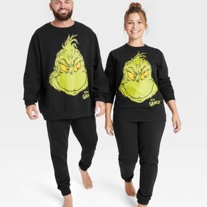 The grinch black sweatshirt